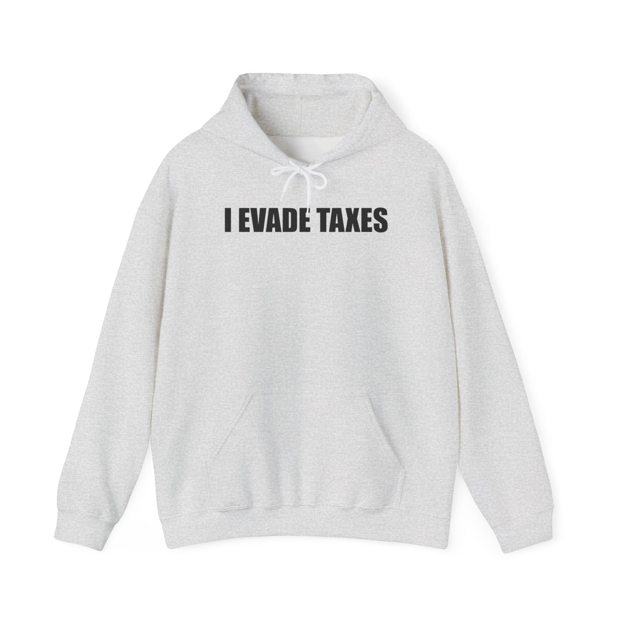 I EVADE TAXES HOODIE