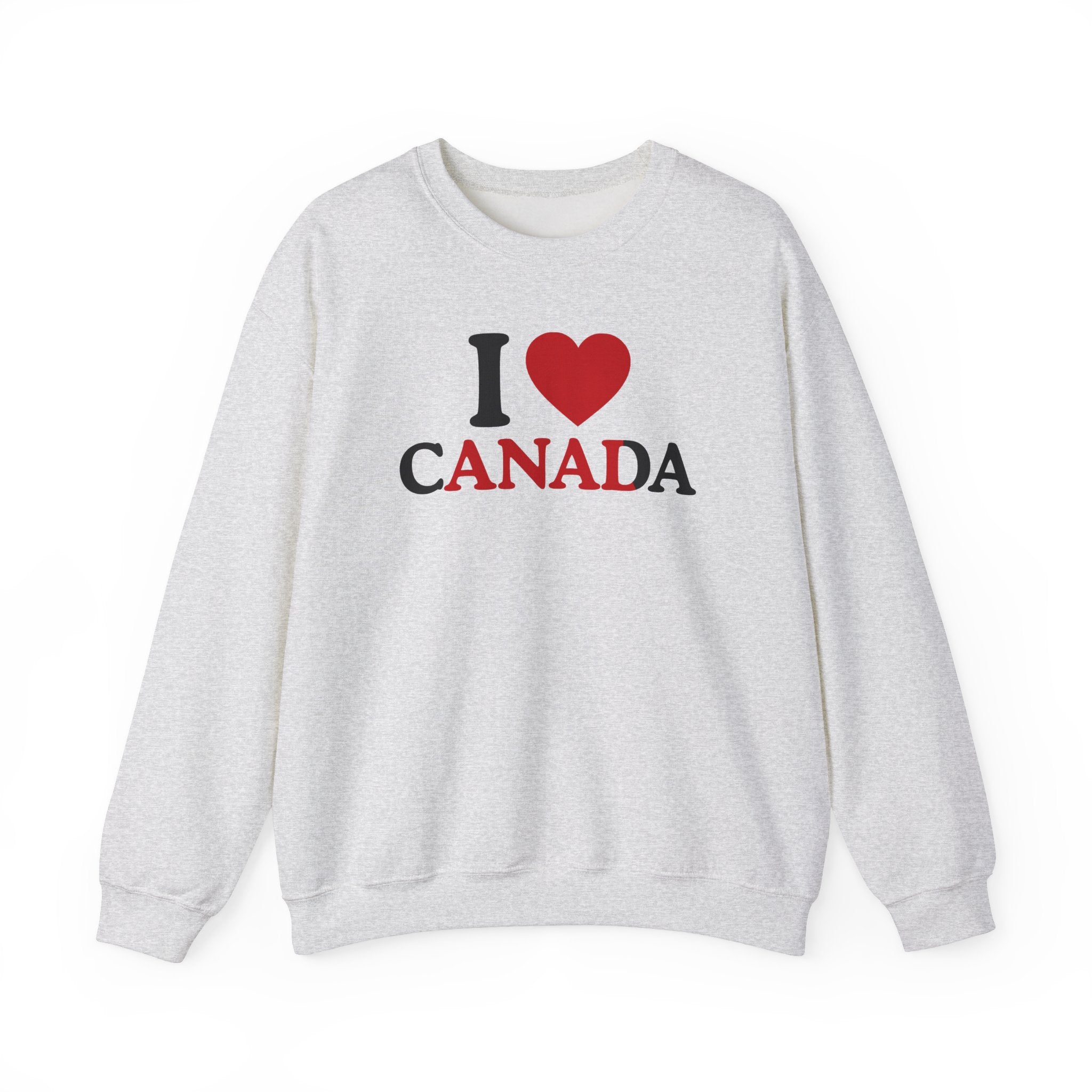 I LOVE CANADA CREWNECK