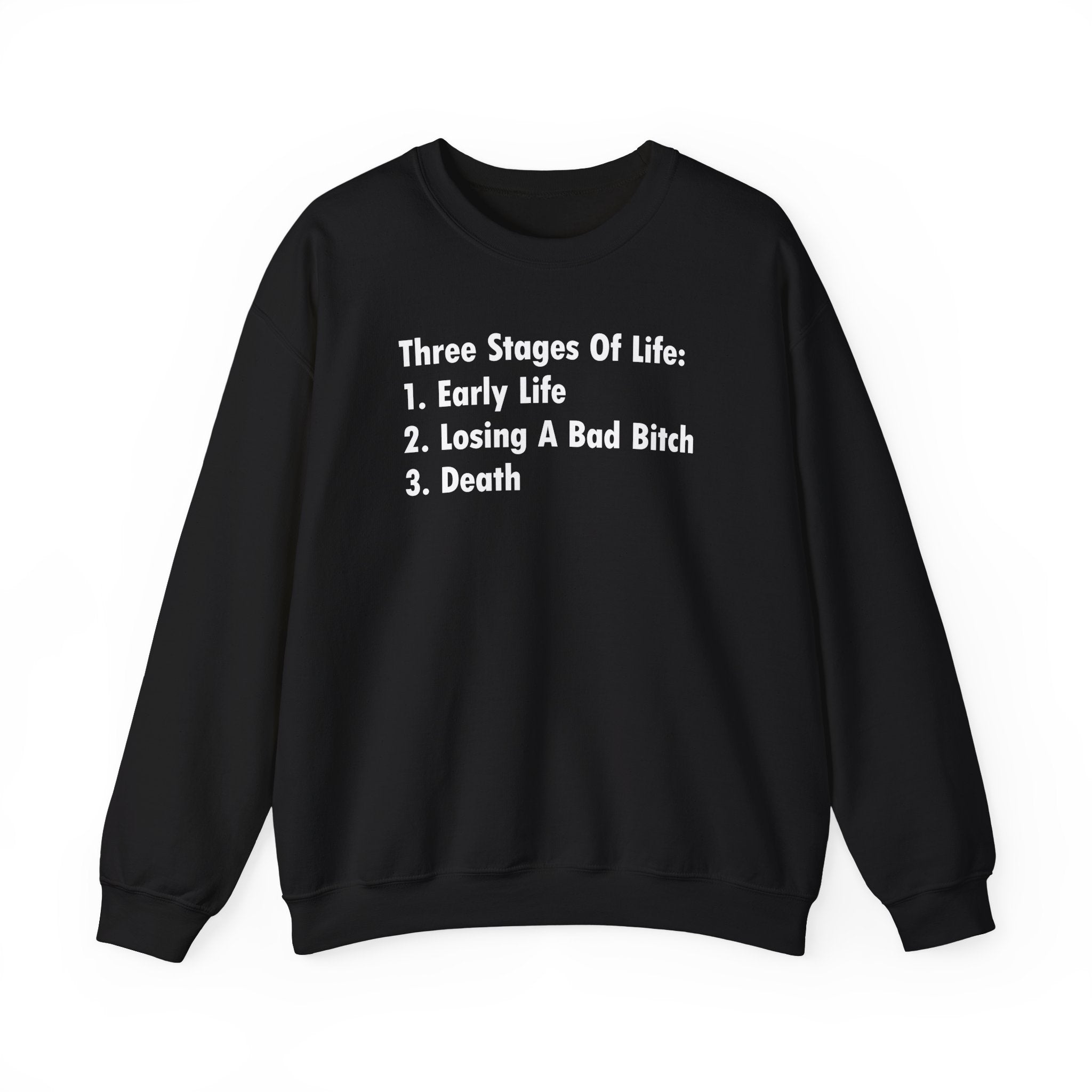 THREE STAGES OF LIFE CREWNECK