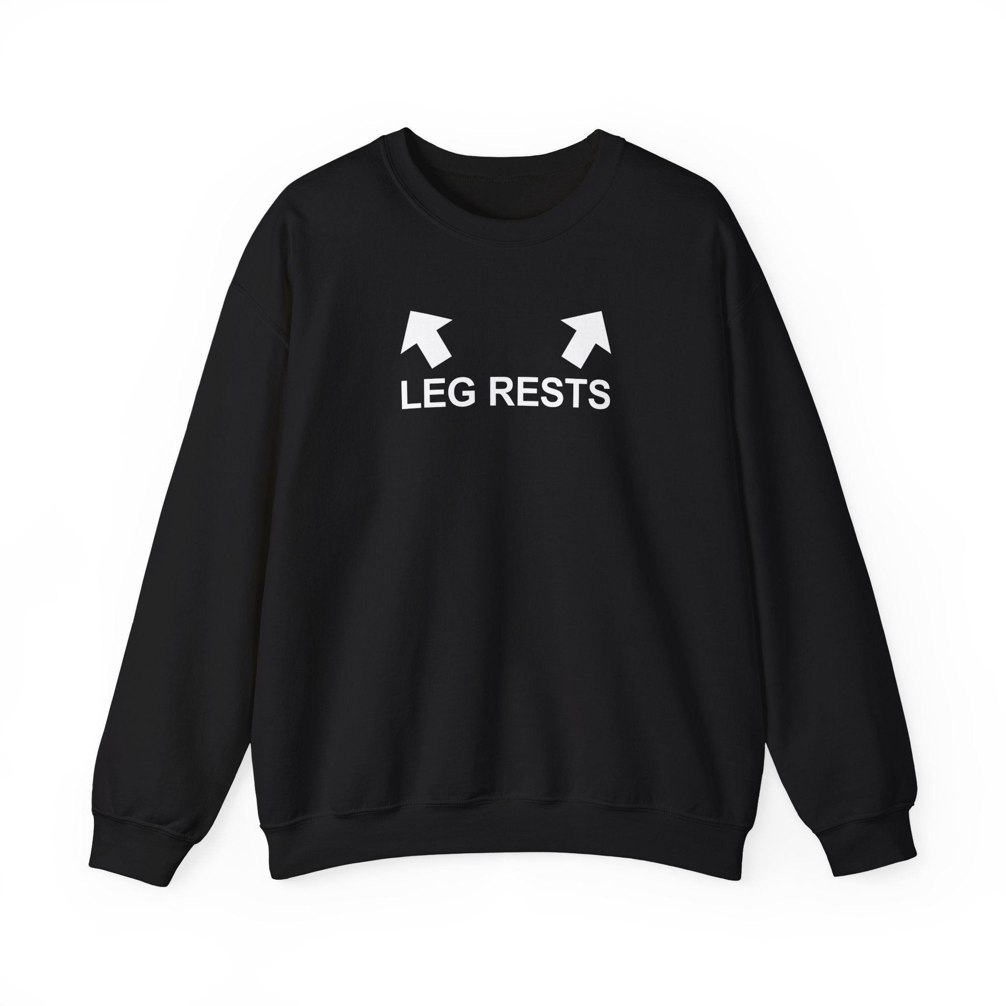 LEG RESTS CREWNECK