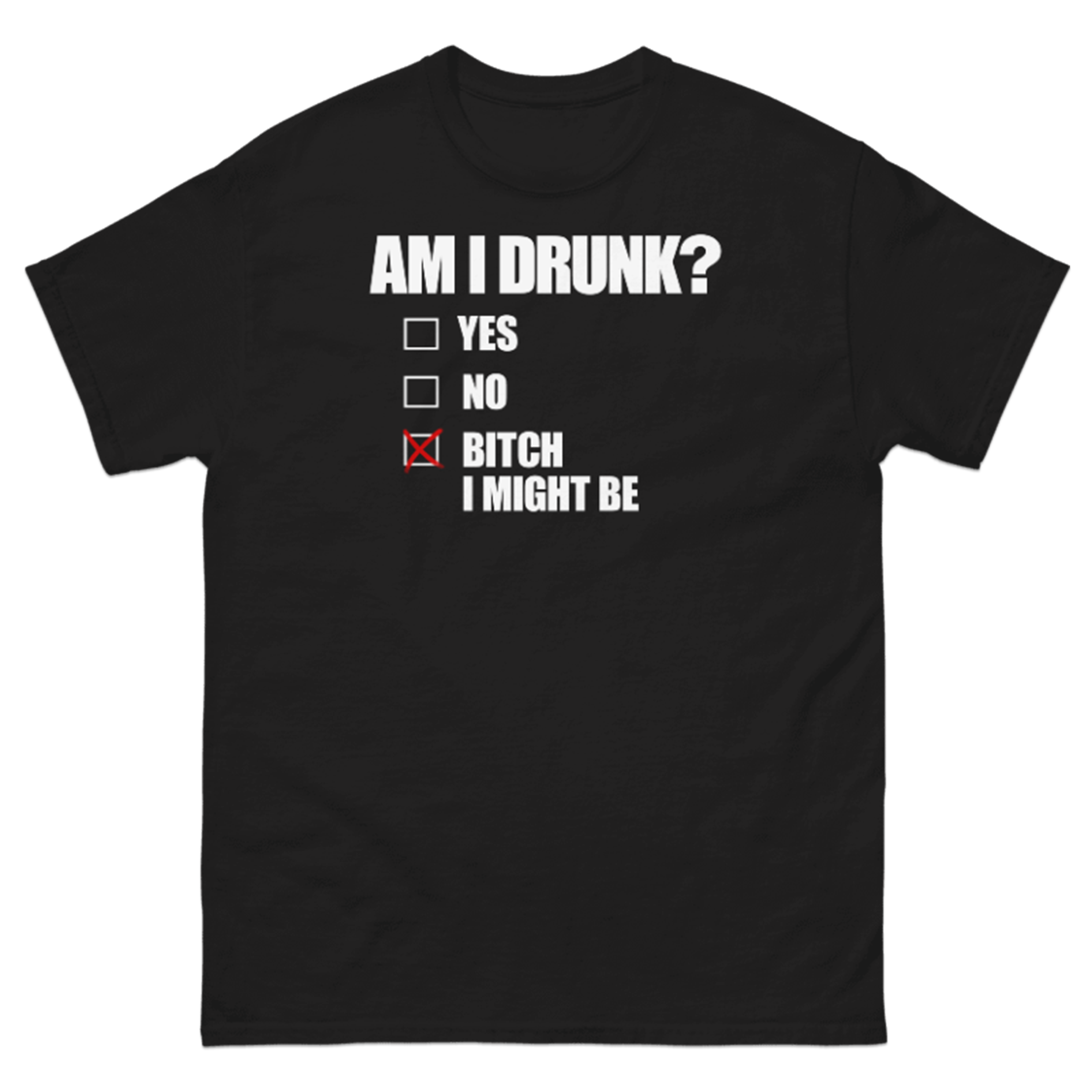 AM I DRUNK? T-SHIRT