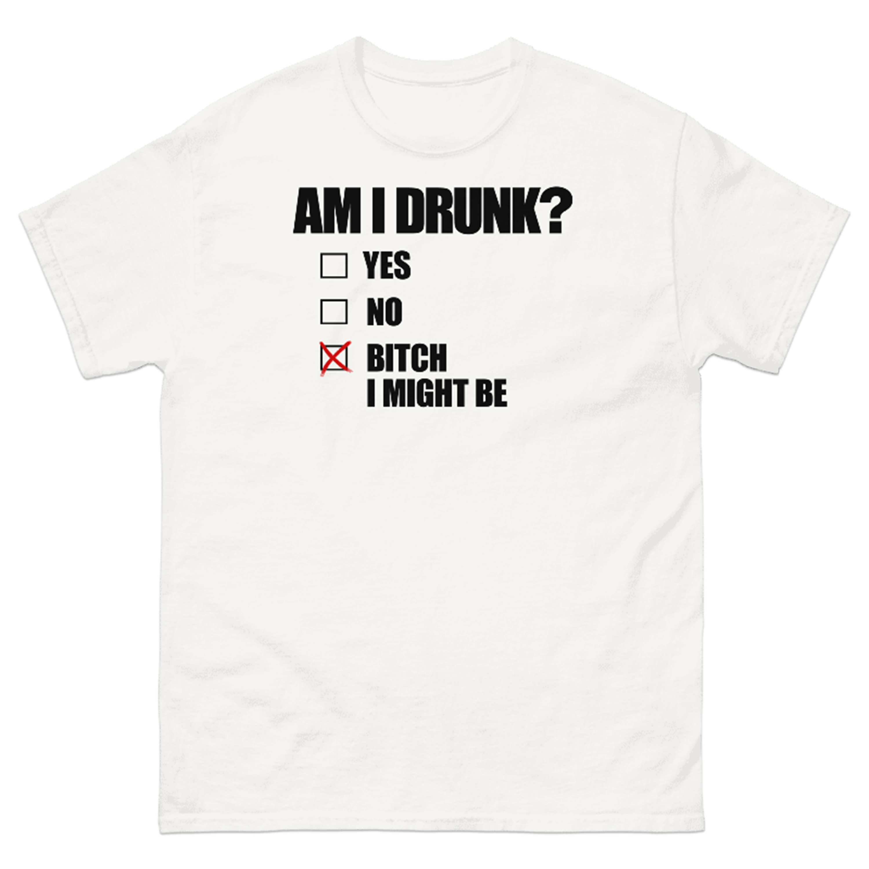 AM I DRUNK? T-SHIRT