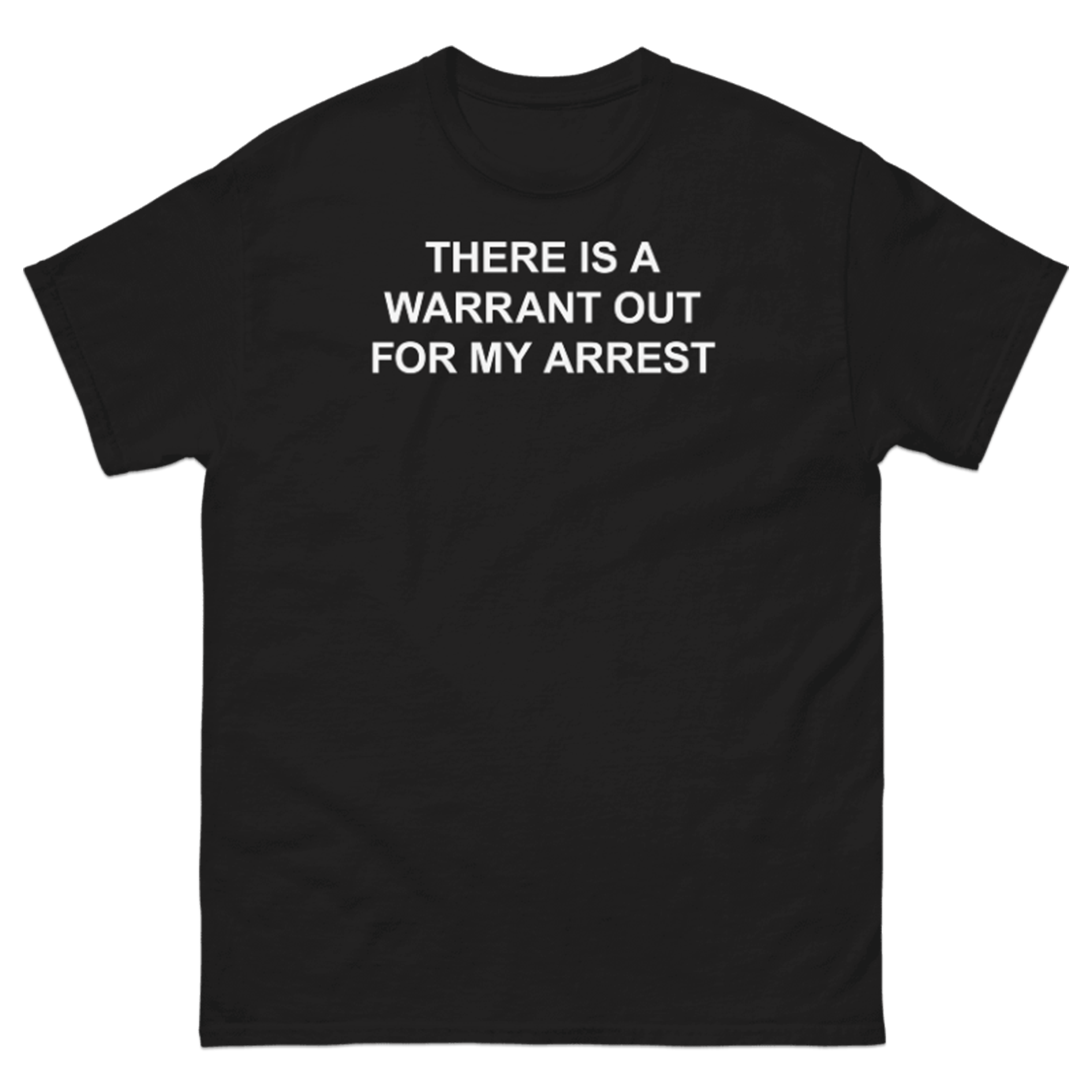 THERE IS A WARRANT OUT FOR MY ARREST T-SHIRT